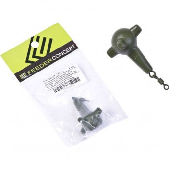 Груз маркерный с вертлюгой FEEDER CONCEPT Mace Green 42г