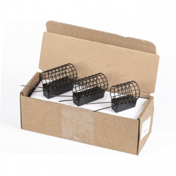 Набор металлических фидерных кормушек FEEDER CONCEPT M1 течение 80г 100г 120г 3шт